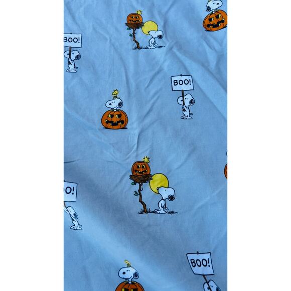 Peanuts Other - 🎃 Peanuts Snoopy Halloween Twin Sheet Set Flat Fitted + Pillowcase 2019 RETIRED